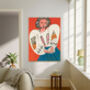Matisse Impressionist Female Portrait Art Print, thumbnail 2 of 3