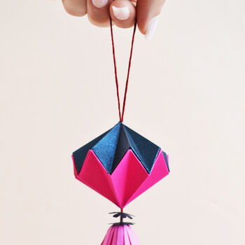 Hanging Origami Decoration Craft Kit, 5 of 8