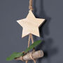 Scandi Hanging Christmas Tree Ladder, thumbnail 3 of 6