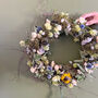 Wild Hops Autumnal Dried Flower Wreath, thumbnail 2 of 2