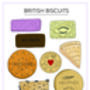 British Biscuit Selection Print, thumbnail 6 of 7