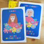Personalised Mother's Day Portrait Card, thumbnail 1 of 6