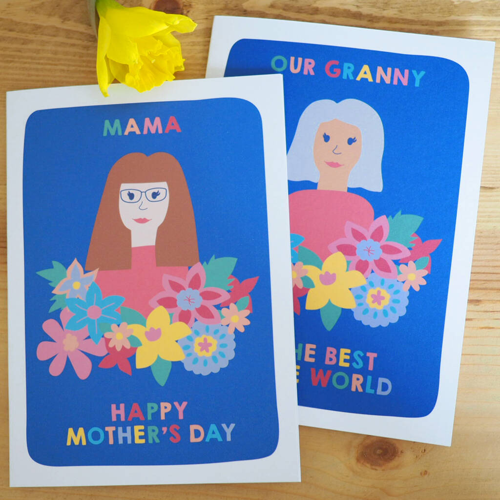 Personalised Mother's Day Portrait Card, 1 of 6