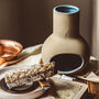 Handmade Artisan Pottery Mini Smudge Chiminea, thumbnail 4 of 4