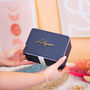 Personalised Script Jewellery Box Travel Gift For Her, thumbnail 5 of 10