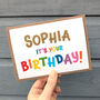 Personalised Birthday Card, thumbnail 1 of 4