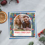 Personalised Photo Christmas Card, From Our Home, thumbnail 4 of 4