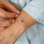 Monogram Personalised Sterling Silver Heart Bracelet, thumbnail 3 of 9