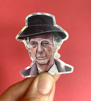 Miss Marple Holographic Sticker, 3 of 5