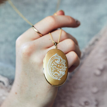 Love The Earth And Sea Locket, 2 of 11