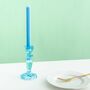 Colourful Glass Candlestick Holder, thumbnail 4 of 12