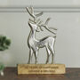 Personalised Stag Ornament, thumbnail 7 of 7