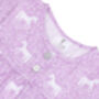 Girls Magical Unicorn Cotton Short Pyjama Set Pink Purple, thumbnail 4 of 7