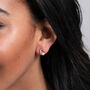 Sterling Silver Pearl Earrings Tear Drop Shaped, thumbnail 1 of 4