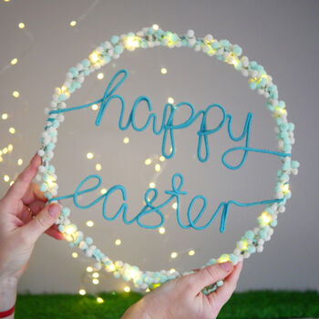 Happy Easter Wreath, 2 of 6