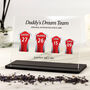 Arsenal Football Gift For Dad Custom Shirts Plaque, thumbnail 1 of 2