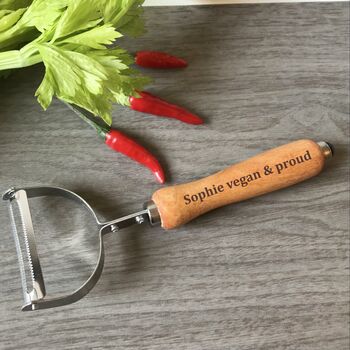 Personalised Julienne Vegetable, Fruit Peeler, 2 of 5