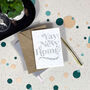 New Dotty Home Plantable Greetings Card, thumbnail 1 of 3