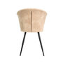 Bourne Moleskin Oyster Cream Set Of Two Dining Chairs, thumbnail 6 of 6