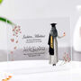 Personalised Muslim Graduation Gift With Pink Flowers, thumbnail 4 of 9