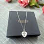 Personalised Photo Engraved Heart Necklace, thumbnail 8 of 12