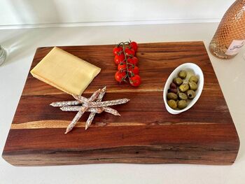 Xl Wooden Chopping Board 70cm Butcher Block Home Decor, 7 of 8