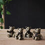 Set Of Four Teddy Bears, thumbnail 1 of 6