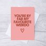 Cute Valentines Day Card | Card For Him / Her, thumbnail 1 of 3