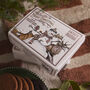 Snowman Christmas Treat Tin Featuring Eleanor Tomlinson's Illustration, thumbnail 3 of 5