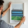 Manchester City Print Etihad Stadium Illustration, thumbnail 1 of 10