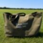 Dad's Need Bags Too Embroidered Oversized Canvas Tote Bag Dad Gift, thumbnail 3 of 6