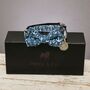 The Salcombe Blue Nautical Anchor Dog Collar Bow Tie, thumbnail 8 of 8