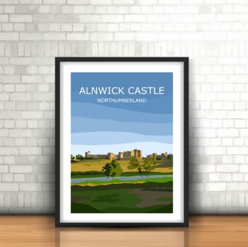Northumberland Castles Set Of Three Art Prints, 2 of 4