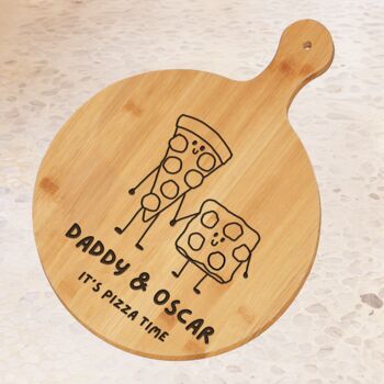 Personalised Pizza Family Board, 4 of 4