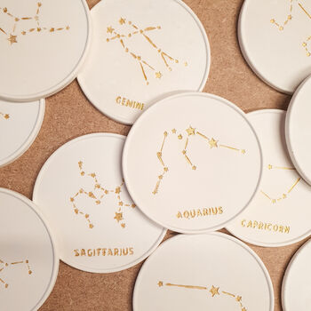 12 Different Zodiac Sign Coaster, 5 of 9
