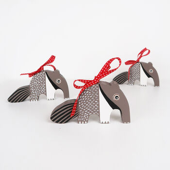 Anteater Christmas Tree Decoration, 4 of 7