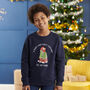 Personalised Cotton Bear Family Child Christmas Jumper, thumbnail 1 of 6