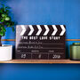 Personalised Couples 'Love Story' Hollywood Metal Sign, thumbnail 1 of 5