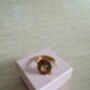 Antique Multicoloured Meenakari Gold Ring, thumbnail 2 of 6