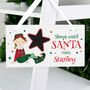 Personalised Elf Christmas Countdown Sign, thumbnail 4 of 4