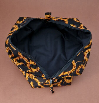 Large African Print Toiletry Wash Bag | Akin Print, 2 of 4