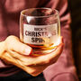 Personalised Christmas Whiskey Glass, thumbnail 3 of 3