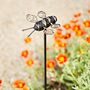 Recycled Metal Bee Garden Stake, thumbnail 5 of 10