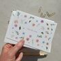 Blush Pink Roses, Gypsophila And Eucalyptus Thank You Cards, thumbnail 1 of 8