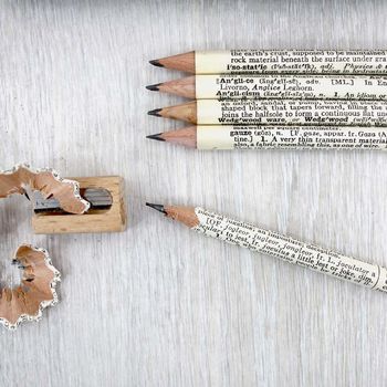 Personalised Teacher Gift Dictionary Pencils, 3 of 7
