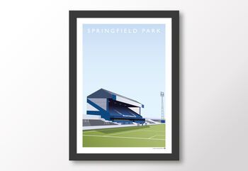 Wigan Athletic Springfield Park Poster, 8 of 8