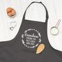 Personalised Grandma The Best Cooking Apron, thumbnail 1 of 6