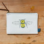Honey Bee Zip Pouch, thumbnail 2 of 3