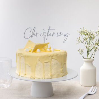 Christening Or Baptism Cake Topper, 4 of 8