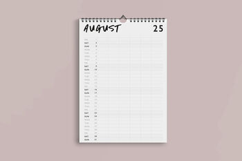 2024 2025 Academic Chaos Calendar, 4 of 4